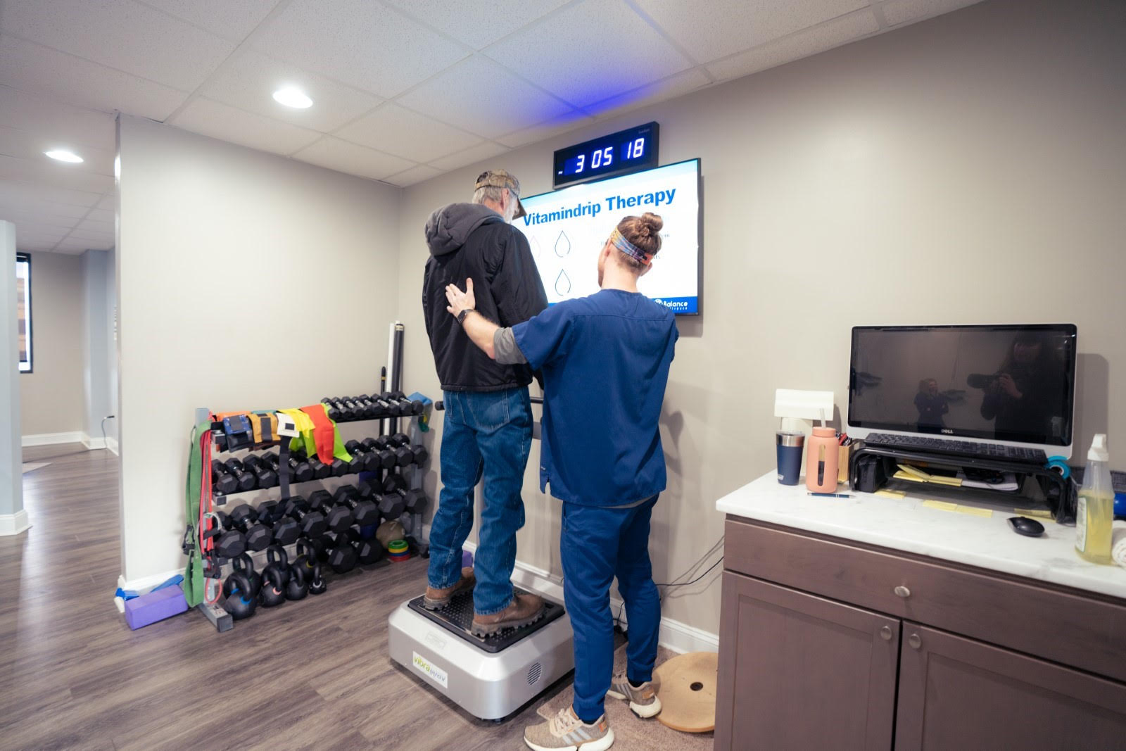 Physical rehabilitation therapy for neuropathy patients